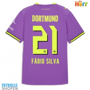 Billiga Borussia Dortmund Fabio Silva #21 Tredjeställ 2026-27 Kortärmad